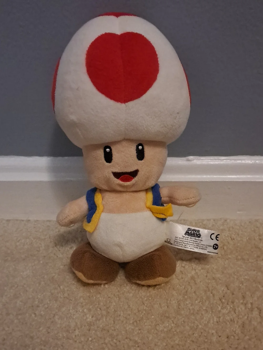 Nintendo Plush Character Set - Red, Pink, Yellow, Blue, Green, Brown, White